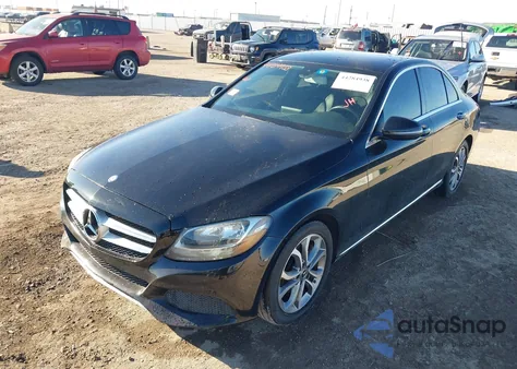 2017 Mercedes-Benz C 300 from USA, damaged, VIN 55SWF4JB2HU214838